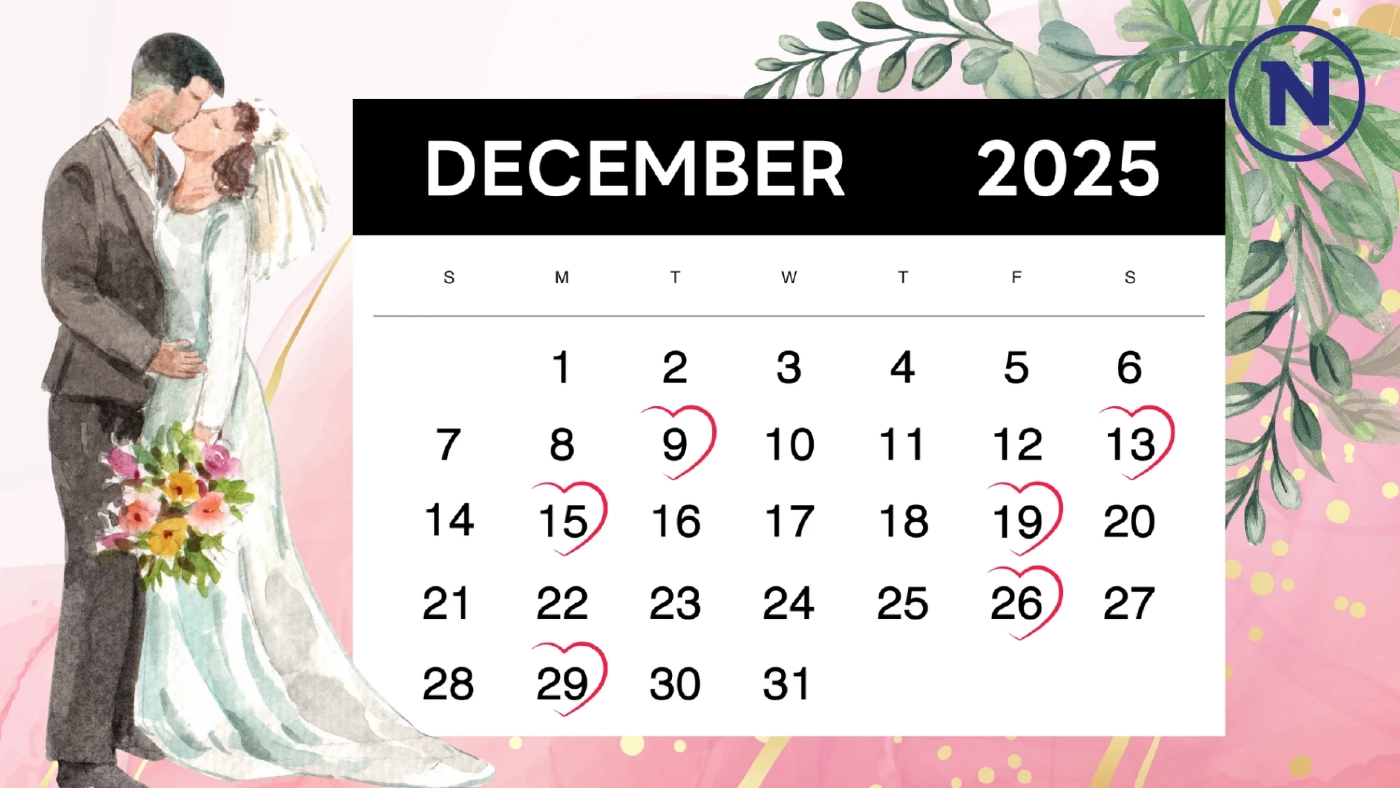 เปิด "ฤกษ์แต่งงาน 2568" จัดเต็มวันมงคล เพื่อเริ่มชีวิตคู่อย่างสวยงาม