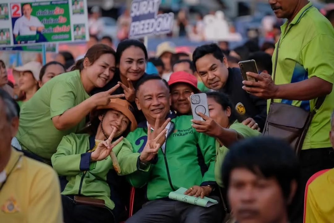 “กำนันศักดิ์” ขอสานงานต่อ-ชิง อบจ.สุราษฎร์ฯ โค้งสุดท้าย - ลั่นไม่ซื้อเสียง