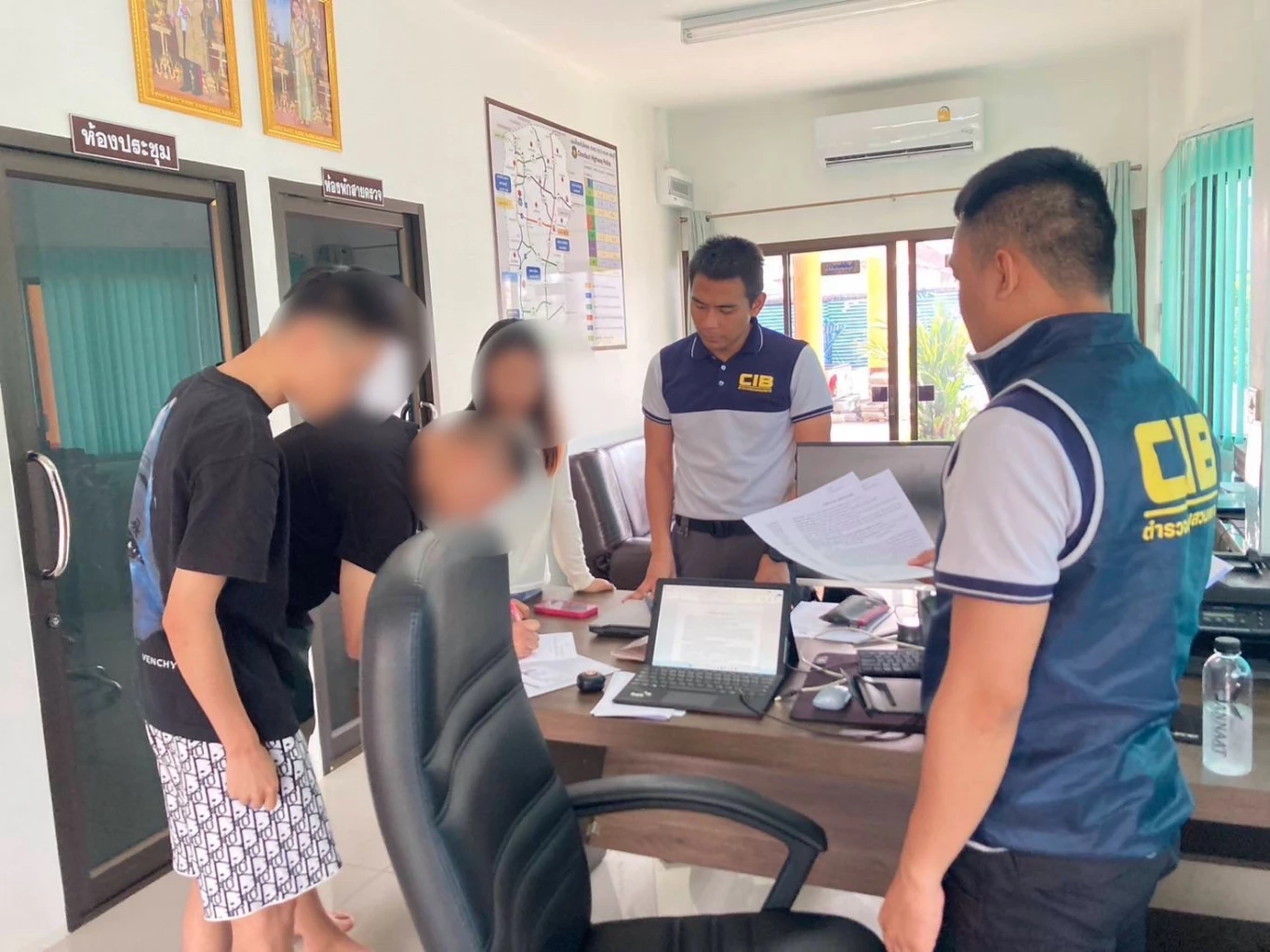 "ทลายมังกรเทาชลบุรี" ฟอกเงินเครือข่ายแก๊งคอลเซ็นเตอร์