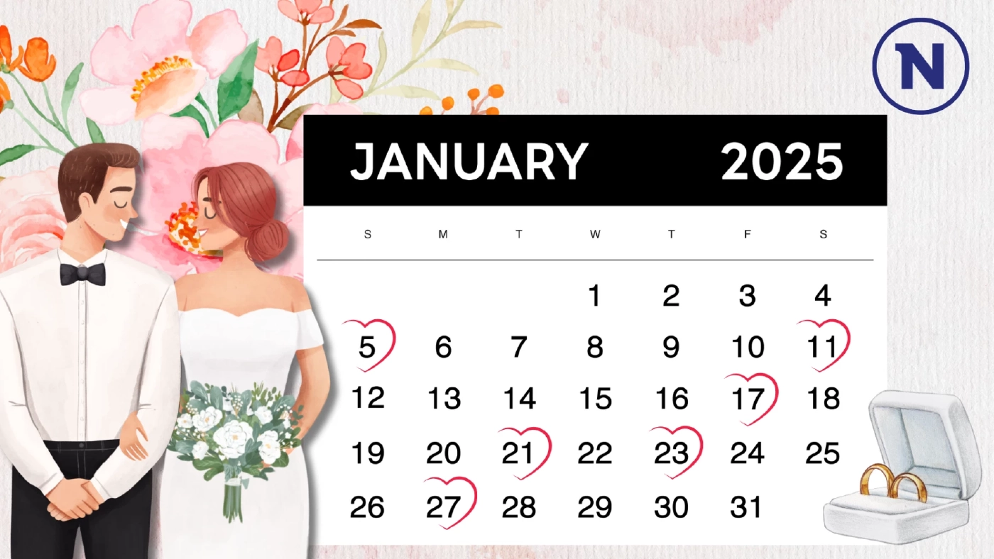 เปิด "ฤกษ์แต่งงาน 2568" จัดเต็มวันมงคล เพื่อเริ่มชีวิตคู่อย่างสวยงาม