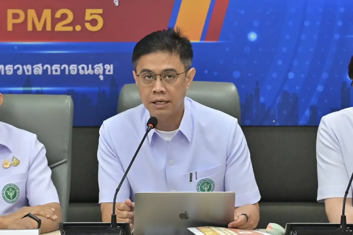สธ. ปรับ 5 มาตรการ  รับมือฝุ่น PM 2.5 พร้อมชวนลดเผา ลดธูป ลดฝุ่น ช่วงตรุษจีน