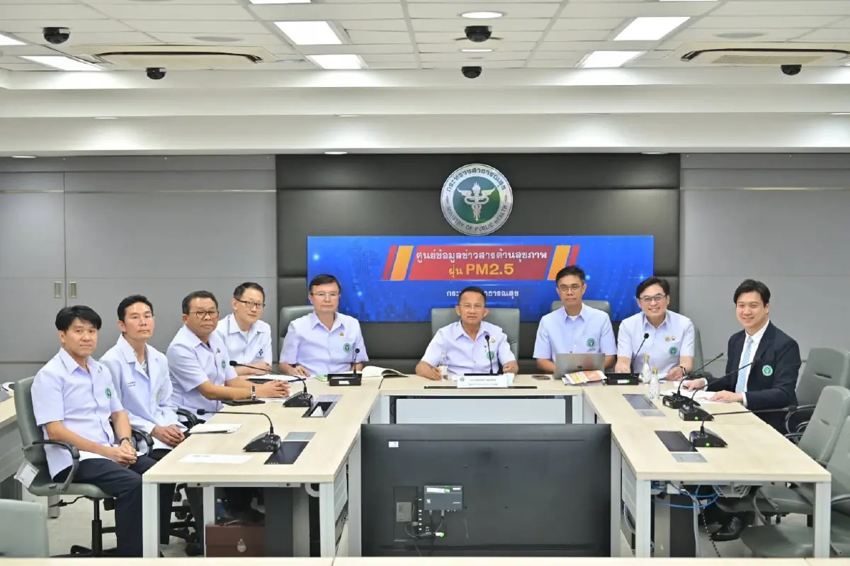 สธ. ปรับ 5 มาตรการ  รับมือฝุ่น PM 2.5 พร้อมชวนลดเผา ลดธูป ลดฝุ่น ช่วงตรุษจีน