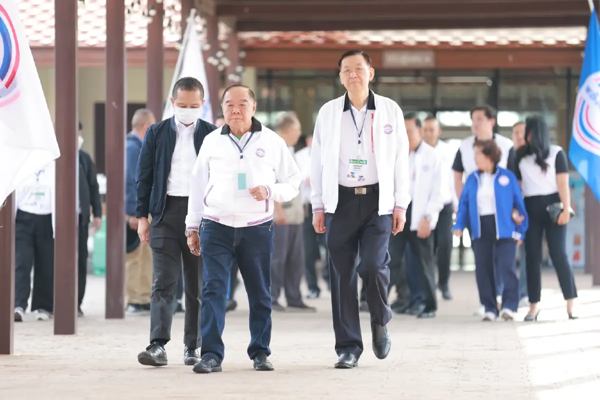 พรรคพลังประชารัฐ (พปชร.)ได้จัดกิจกรรมสัมมนา ประจำปี 2568 ภายใต้หัวข้อ "Now &amp; Next พรรคพลังประชารัฐ" ณ โรงแรมซี แซนด์ ซัน หัวหิน รีสอร์ท
