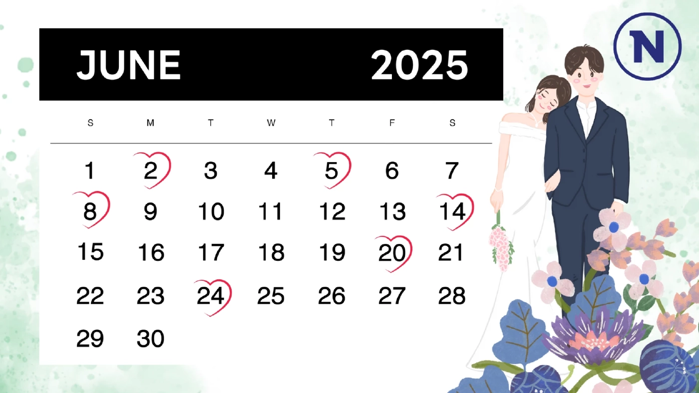 เปิด "ฤกษ์แต่งงาน 2568" จัดเต็มวันมงคล เพื่อเริ่มชีวิตคู่อย่างสวยงาม