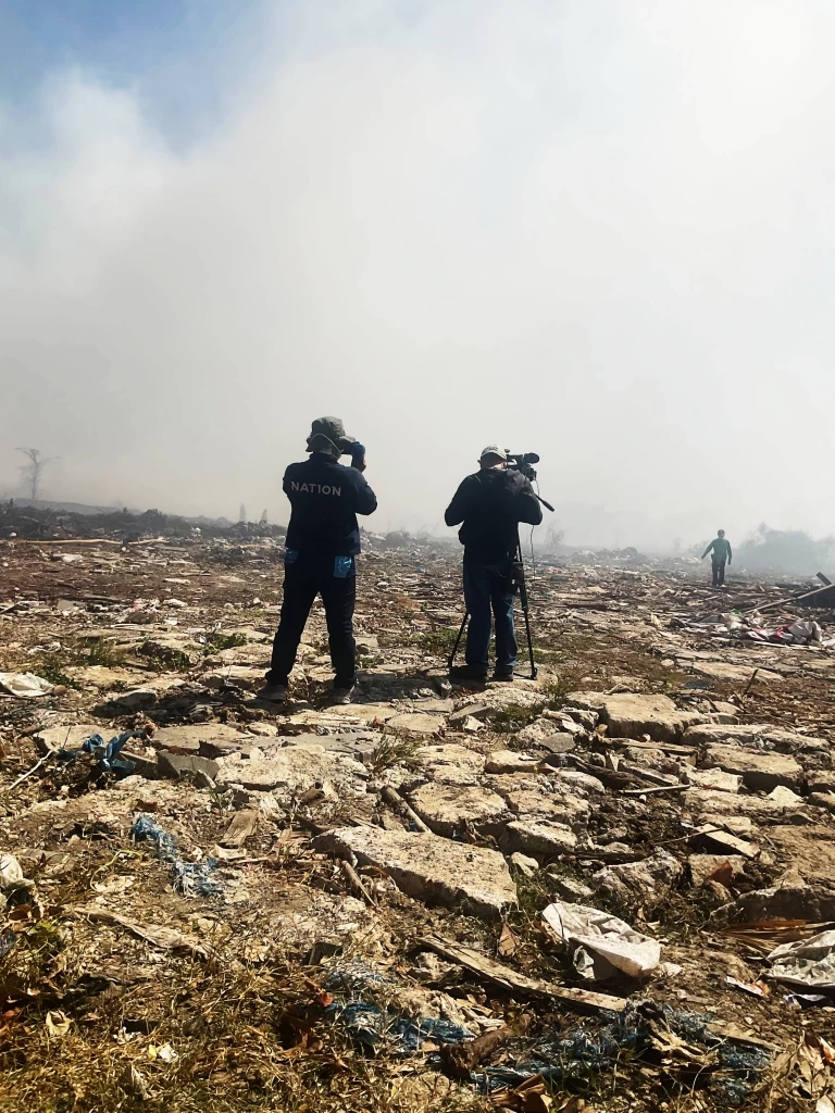 ด่วน! เตรียมประกาศไฟไหม้บ่อขยะ พื้นที่ภัยพิบัติ ควันพิษเพียบ