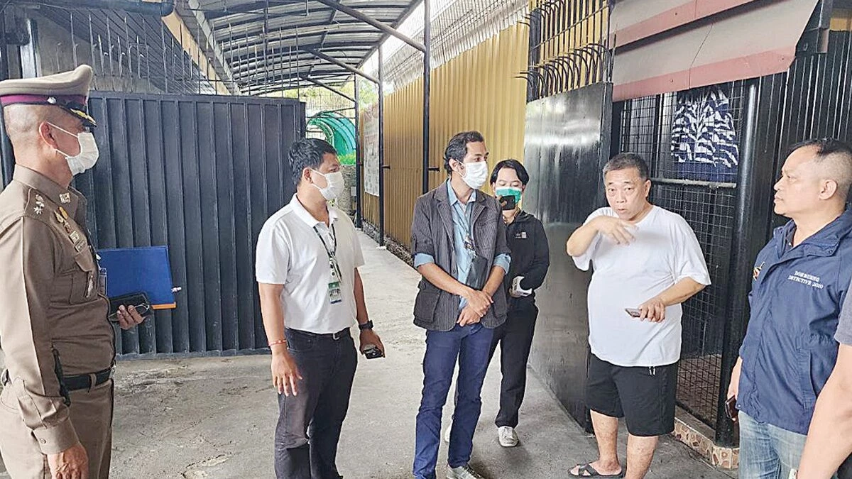 นายอำนวย เกียรติดอนเมือง (กางเกงขาสั้น) หรือ อำนวย ดอนเมือง ผู้ต้องหา