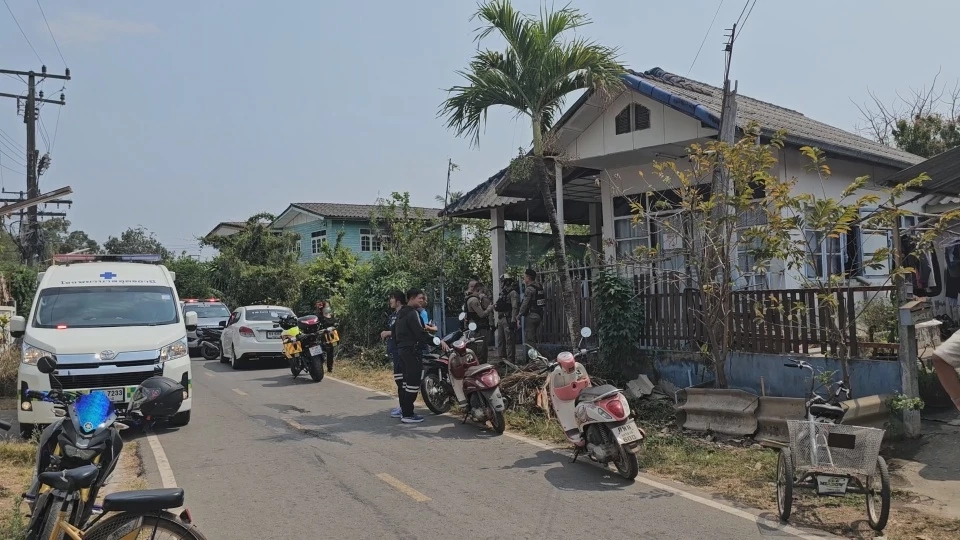 ผัวโหดบุกบ้านพ่อตา กระหน่ำแทงเมียตาย เหตุแค่เมียเร่งรัดให้หย่า