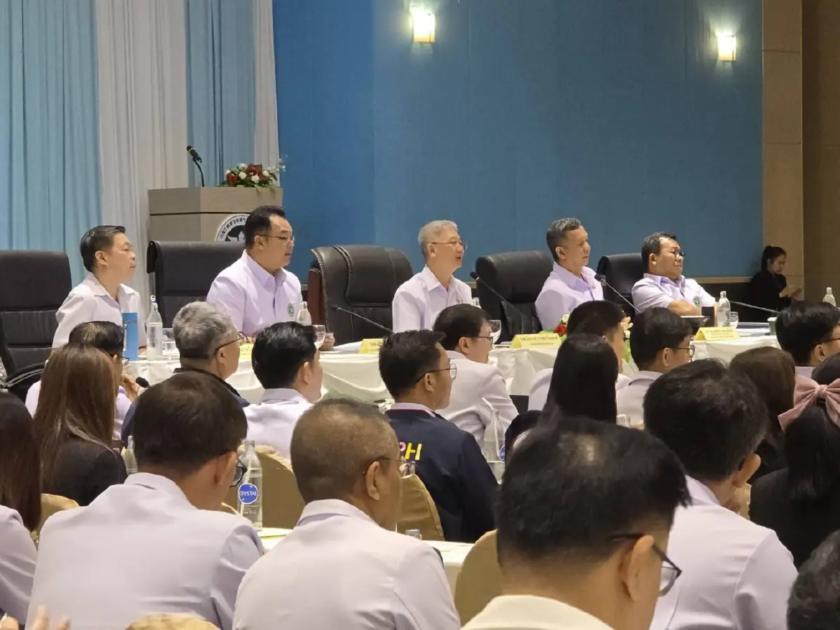 ปลัด สธ. นำทีมติดตาม การแลกเปลี่ยนการดำเนินงานตามนโยบาย