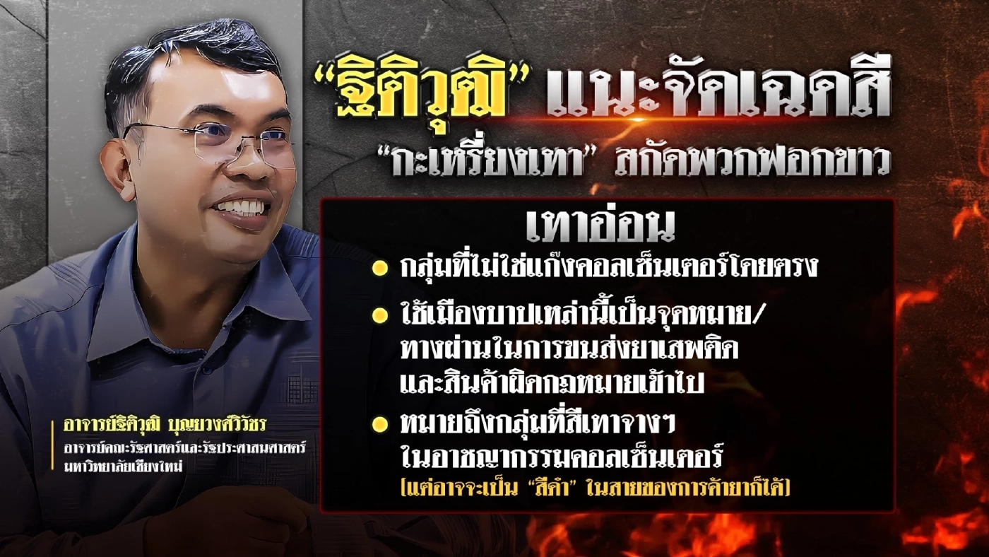 “ฐิติวุฒิ” แนะจัดเฉดสี “กะเหรี่ยงเทา” สกัดเหล่าแก๊งฟอกขาว