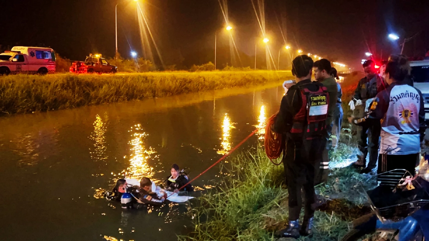 สยอง! ยิงหนุ่ม ตกคลองดับ ขณะตกปลา เพื่อนเผยสาเหตุปมสังหาร