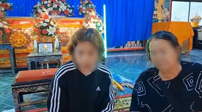 ภรรยาและญาติผู้เสียชีวิต