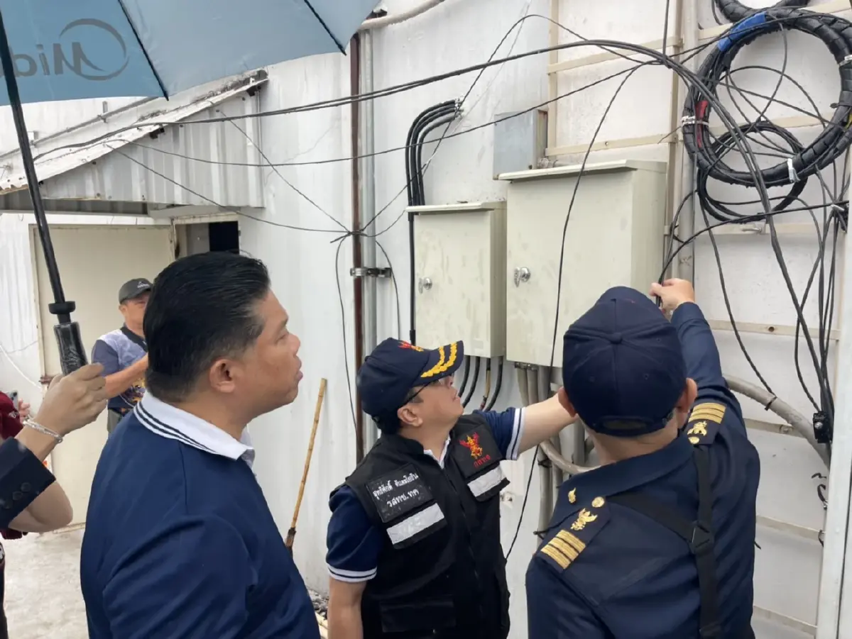 ลุยปราบแก๊งคอลฝั่งลาว เจอแอบตั้งเสาส่งสัญญาณ 3 จุดชายแดนหนองคาย