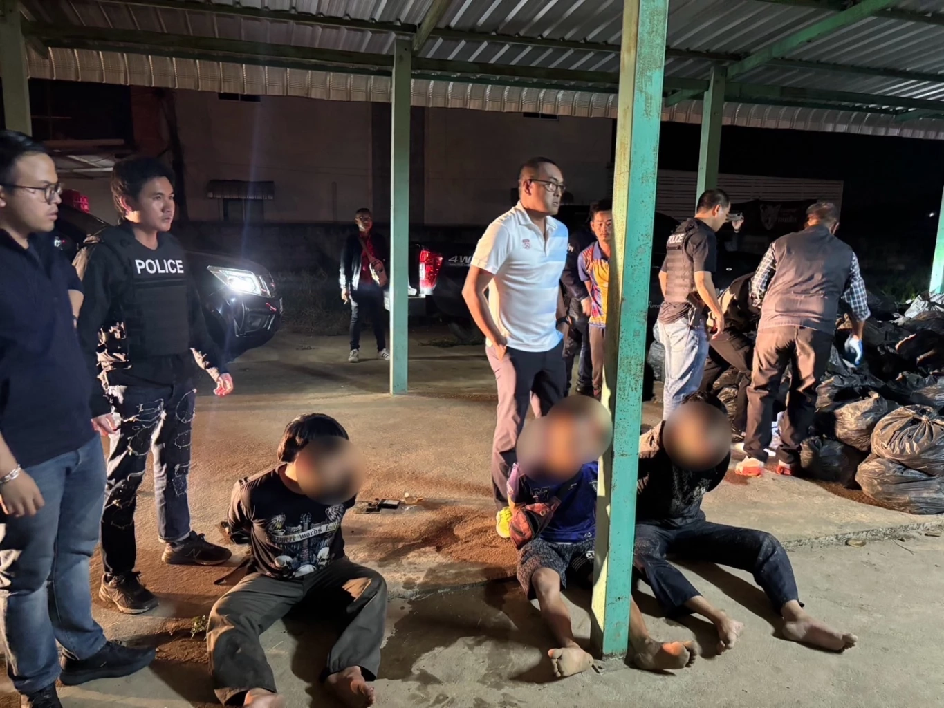 จู่โจมจุดพักใหญ่ ยึดยาบ้า 8.4 ล้านเม็ดซุกขิง ในโกดังเกษตร