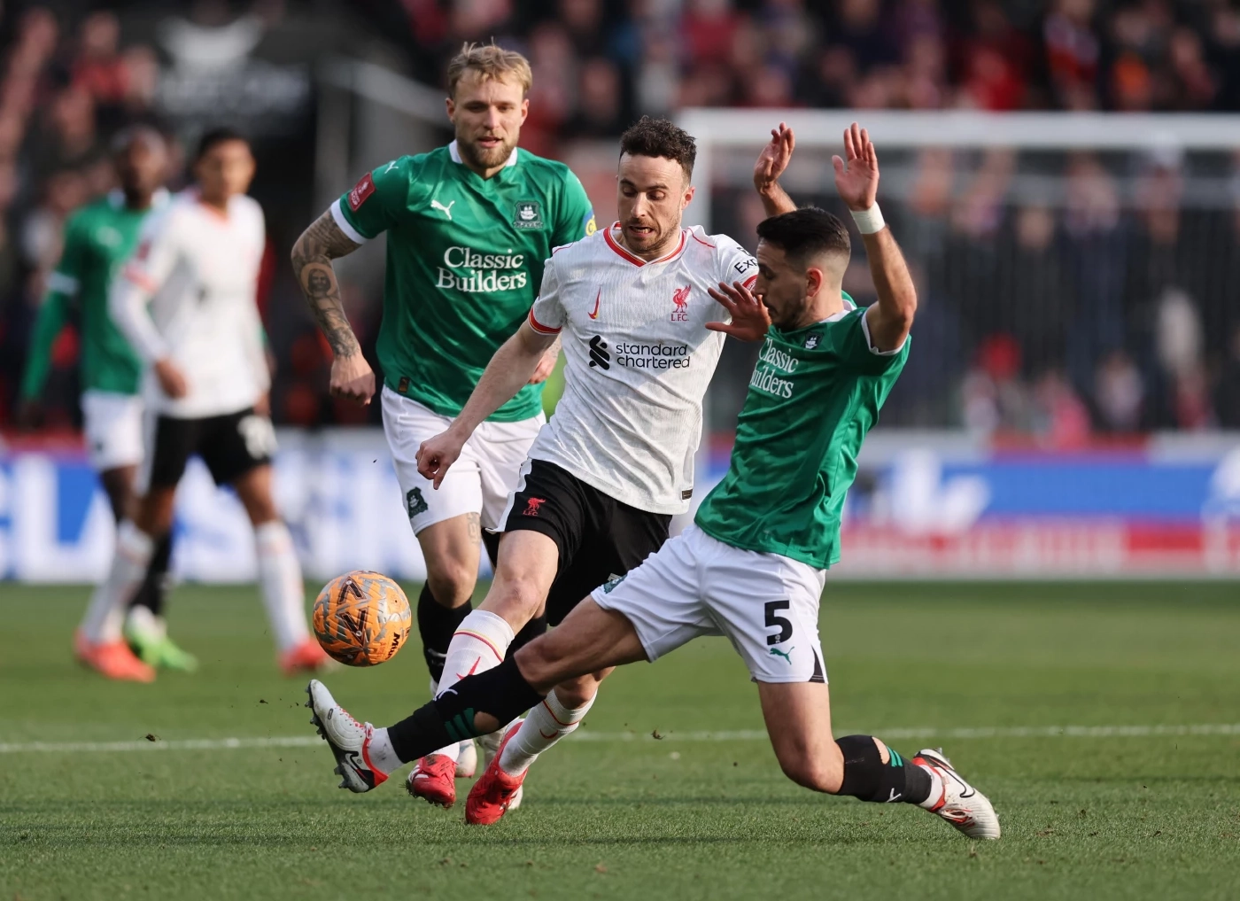 เก็บตก เอฟเอคัพ "ลิเวอร์พูล" โดน "พลีมัธ" เขี่ยร่วงรอบ 4