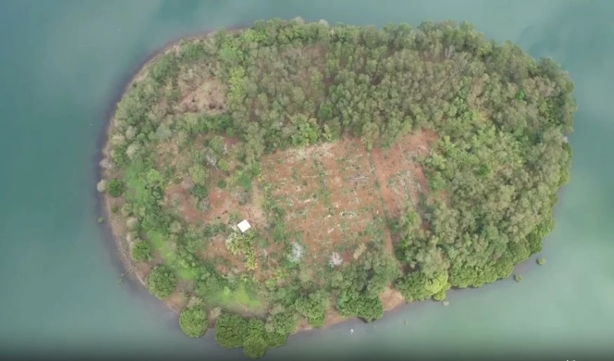 ส่อวุ่น เกาะทุเรียนกลางเขื่อนเมืองจันท์ ยังไม่ชัดใครดูแล