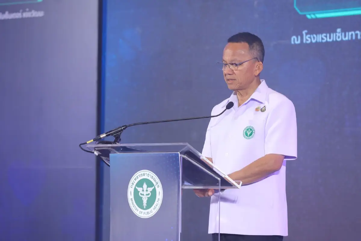 รมว. ดัน Health Data Hub ระบบสุขภาพ - แจงปมบุคลากร - พร้อมรับสิทธิ สปสช.
