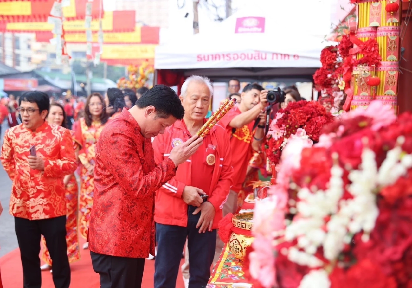 ออมสินร่วมงาน 'ประเพณีแห่เจ้าพ่อ-เจ้าแม่ปากน้ำโพ' ตรุษจีนนครสวรรค์