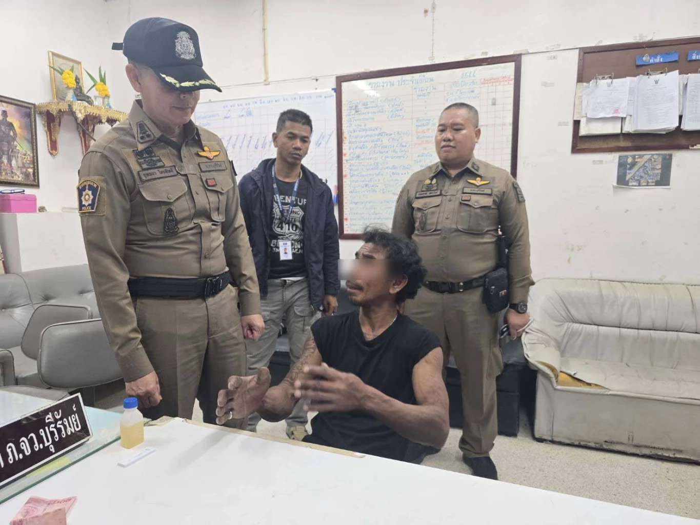 พี่เขย ฉุน ถูกหาว่าอู้งาน ไม่คุ้มค่าจ้าง ยิงแสกหน้าน้องเขยเจ็บสาหัส