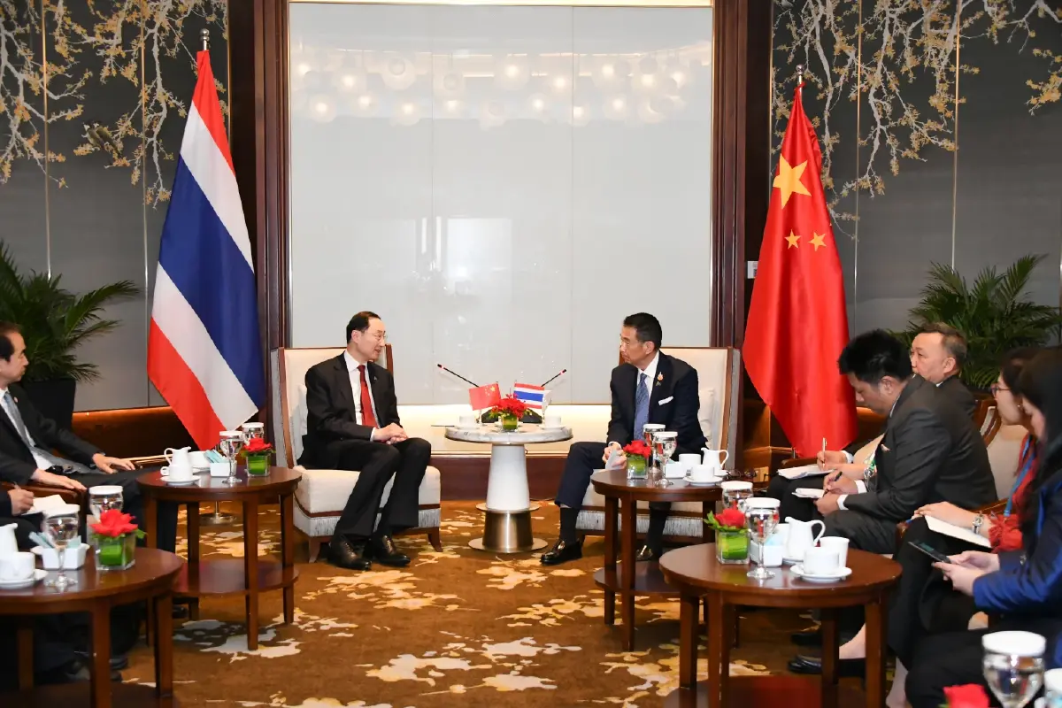 รมช.กต.จีน ชื่นชม "รมว.กต.ไทย" ดึงเมียนมาแก้ปัญหาคอลเซ็นเตอร์