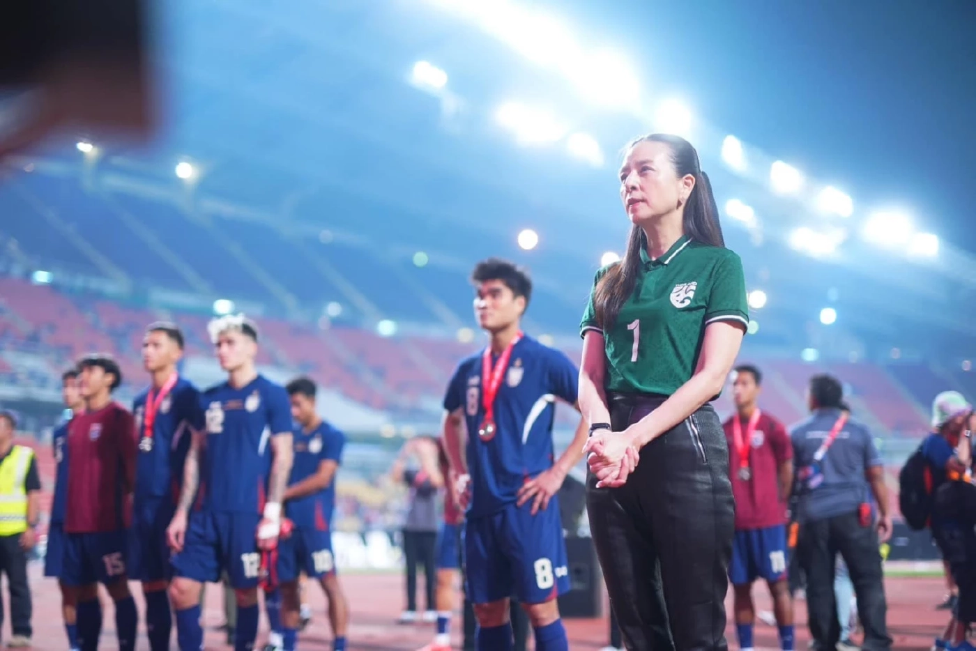 ปชช.พอใจผลงาน "มาดามแป้ง" นั่งเก้าอี้นายก ส.บอล ครบ 1 ปี