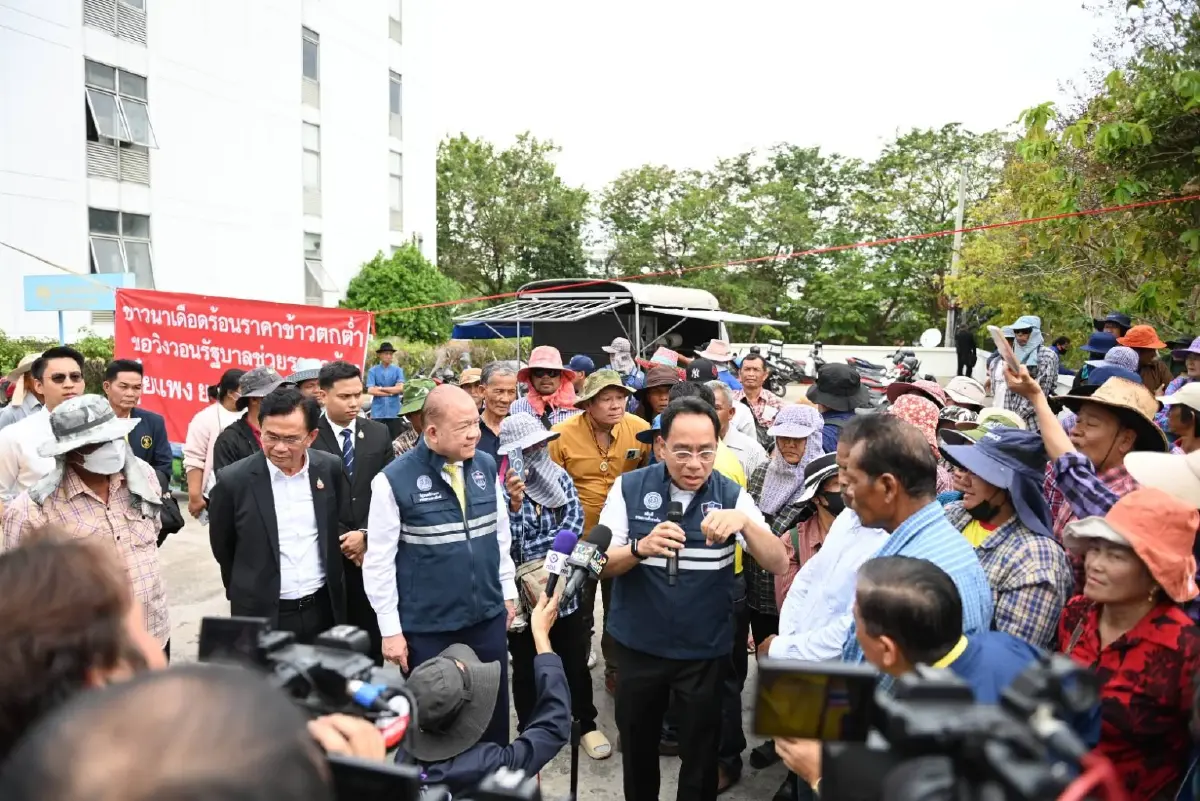 'พิชัย' รับม็อบชาวนา ย้ำเร่งช่วยเหลือชงมาตรการเข้า นบข.พุธนี้