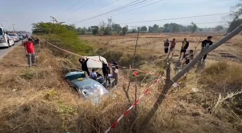 สลด! อุบัติเหตุคร่าชีวิตเจ้าหน้าที่ที่ดิน กลับจากงานเลี้ยง แต่ไม่ถึงบ้าน