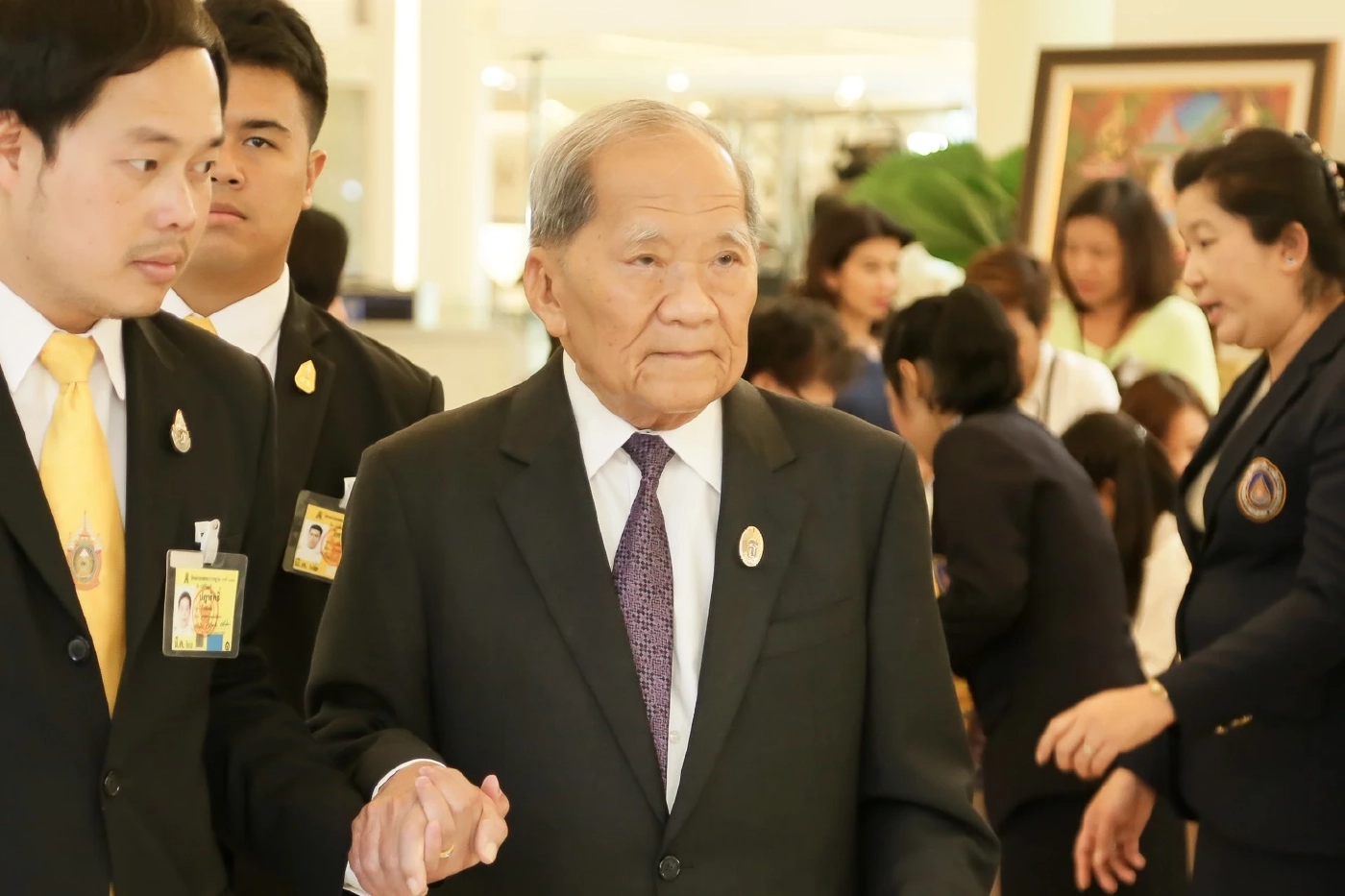 ขอบคุณภาพจาก เพจโบราณนานมา ศาสตราจารย์พิเศษ ธานินทร์ กรัยวิเชียร  นายกฯคนที่ 14 และองคมนตรี 