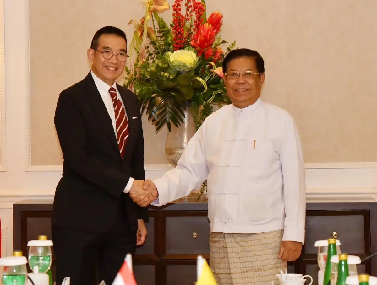 รมว.กต.-ผบ.ทสส.เยือนเมียนมา เห็นพ้องทลายขบวนการคอลเซ็นเตอร์