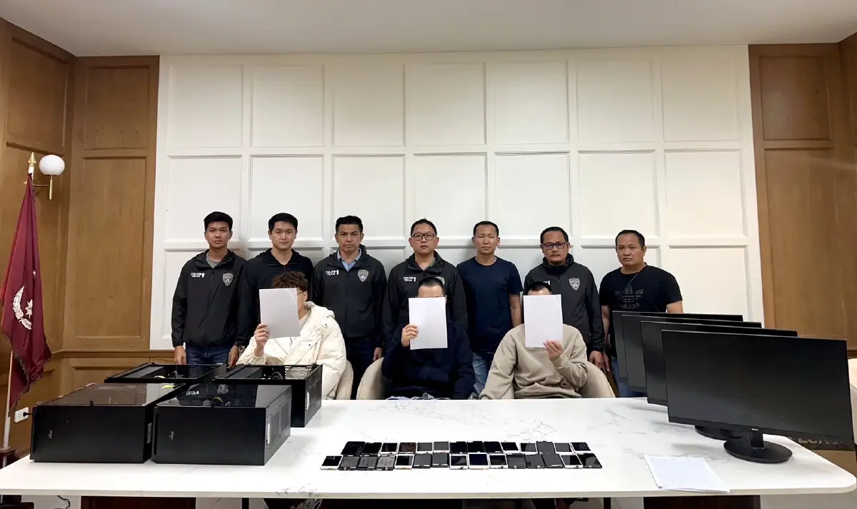 ตร.เชียงใหม่ บุกรวบ 5 แอดมินเว็บพนันชาวจีน แฝงตัวคราบนักศึกษา เผยพฤติการณ์