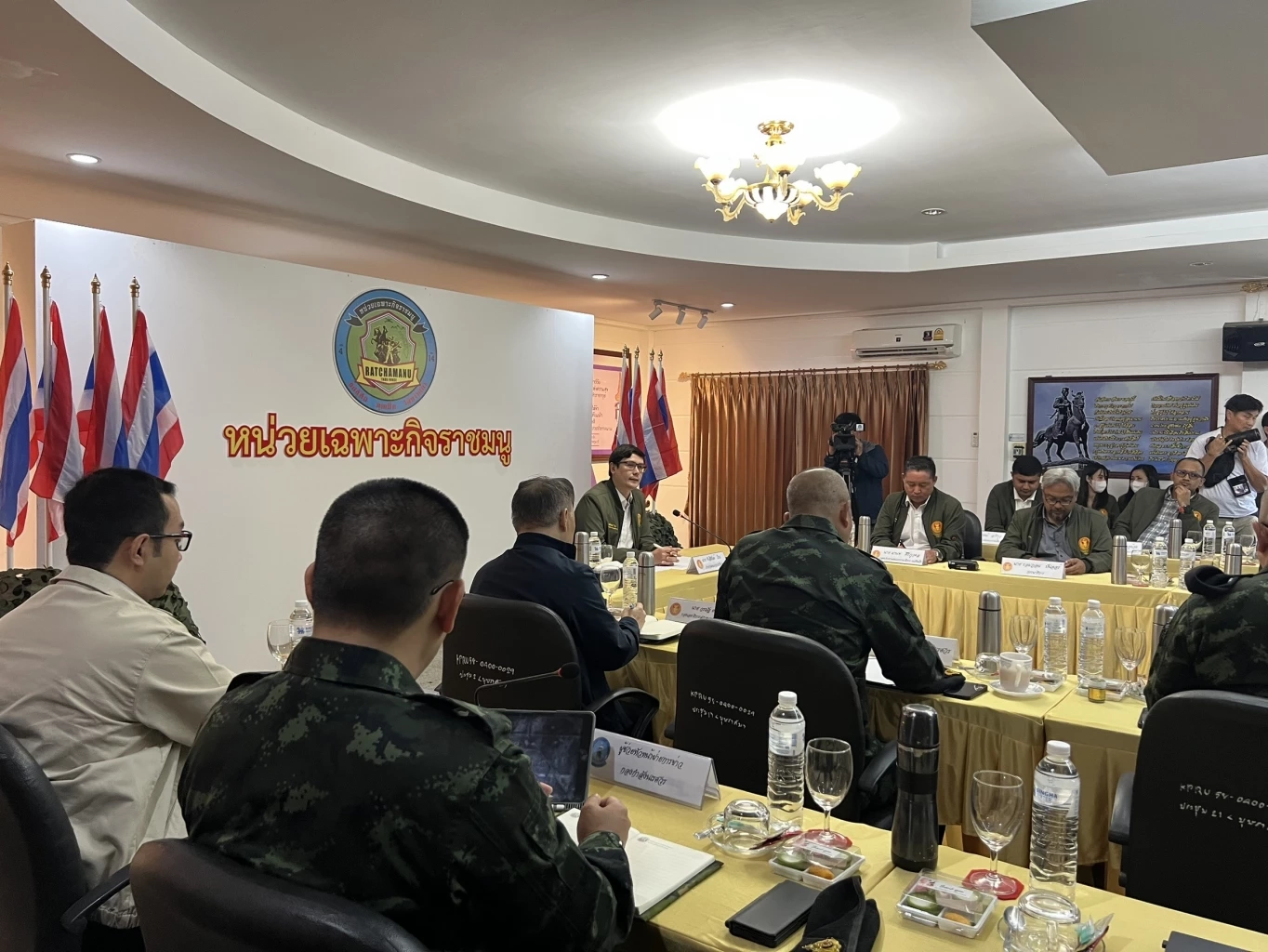 กมธ.มั่นคงฯ ปิดห้องคุย "หน่วยฉก.ราชมนู" ถกปัญหา คอลเซ็นเตอร์