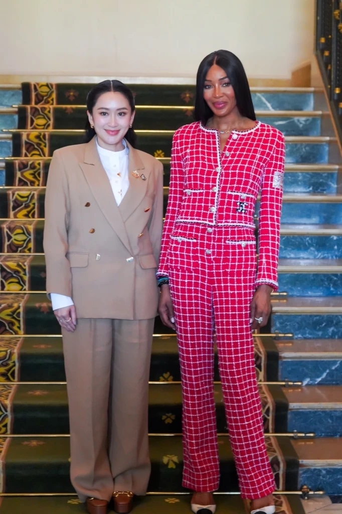 "นายกฯอิ๊งค์"  เปิดทำเนียบต้อนรับ “นาโอมิ แคมป์เบลล์” นางแบบดังระดับโลก