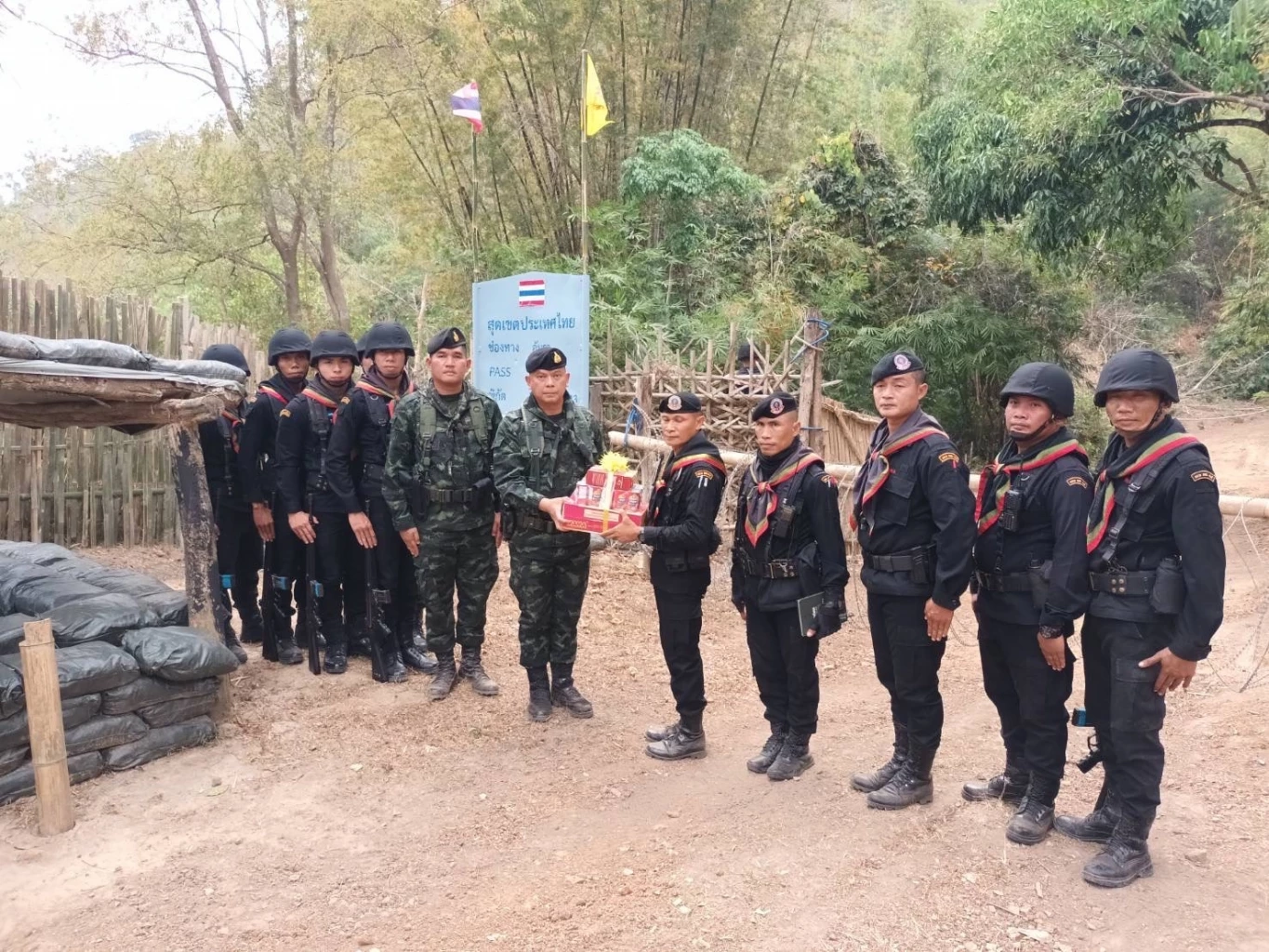 2 บิ๊กทหารชายแดน"ไทย-เมียนมา" สานสัมพันธ์ร่วมแก้ "คอลเซ็นเตอร์"