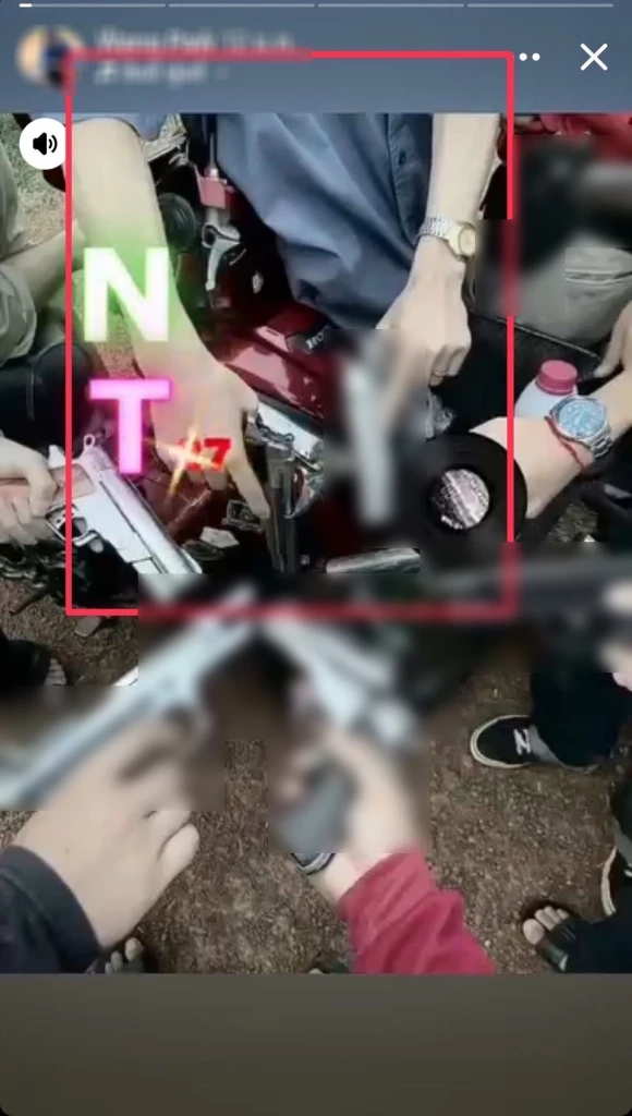 รวบคาบ้าน แก๊งโจ๋ซ่า โพสต์เบ่ง “ไม่ใช่ไม้บรรทัด แต่วัดได้ทุกตัว”