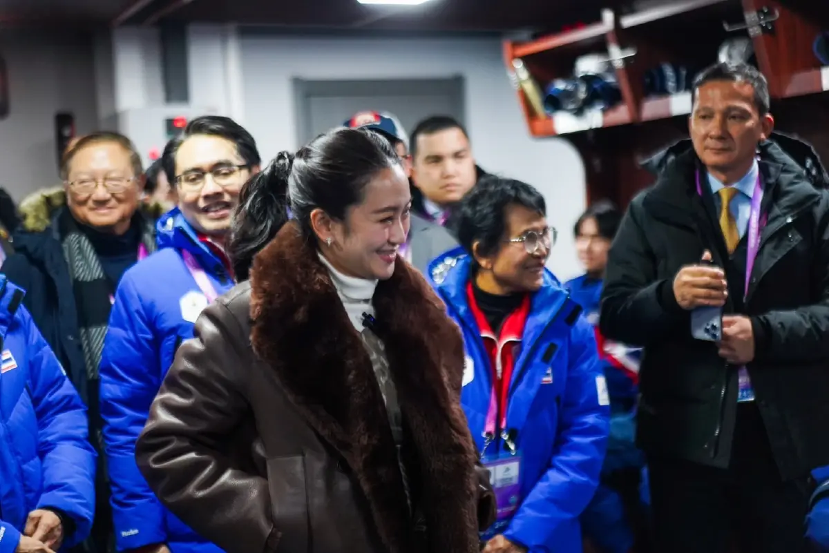 เกาะขอบสนาม! นายกฯ เชียร์ไทยสู้ศึก เอเชียนเกมส์ฤดูหนาว (มีคลิป)