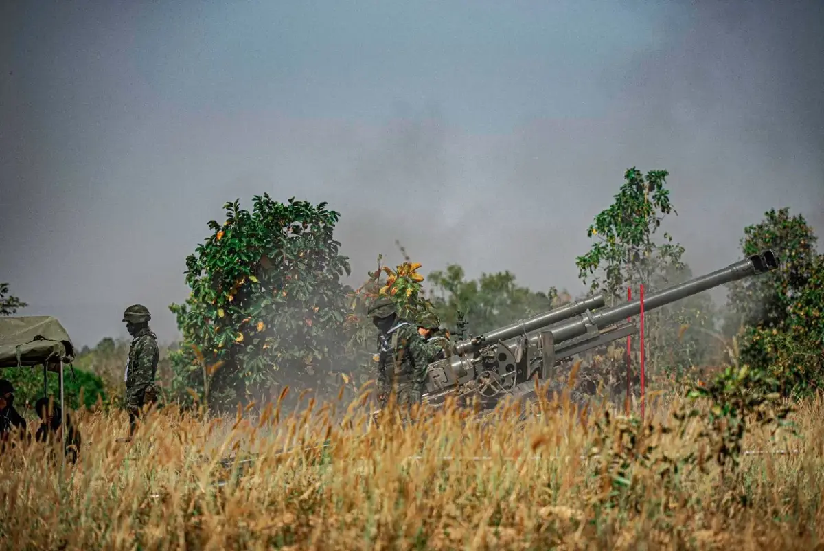 "กองทัพบก" ยัน ไฟป่าที่พะเยา ไม่เกี่ยวกับการฝึก"ซ้อมยิงปืนใหญ่"