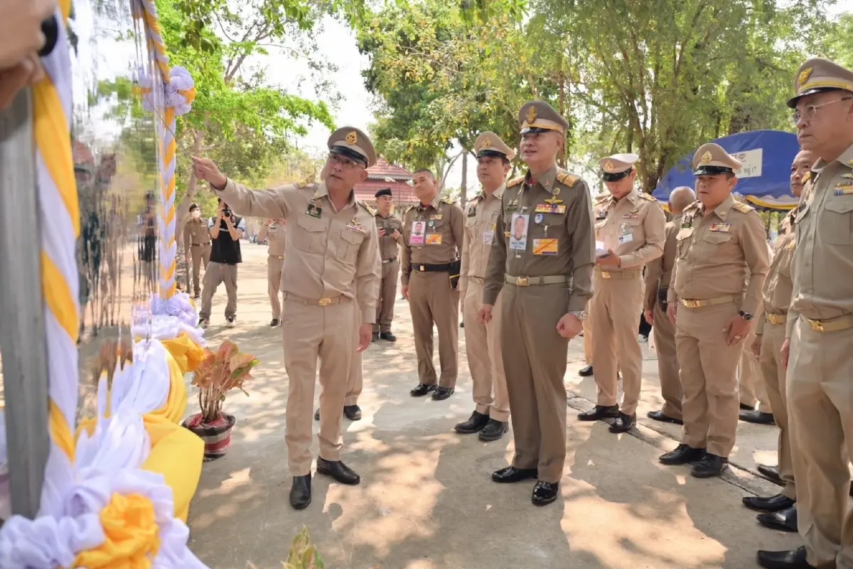 องคมนตรีติดตามและขับเคลื่อนโครงการอันเนื่องมาจากพระราชดำริ ในเขตพื้นที่ภาคตะวันออกเฉียงเหนือ