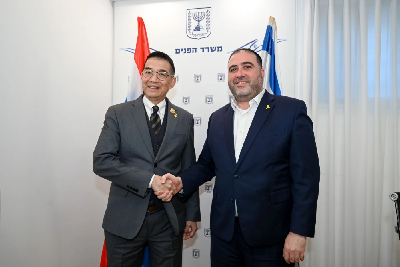 รมว.กต.เข้าพบประธานาธิบดีอิสราเอล ขอช่วยตัวประกันไทยอีก 1 คน