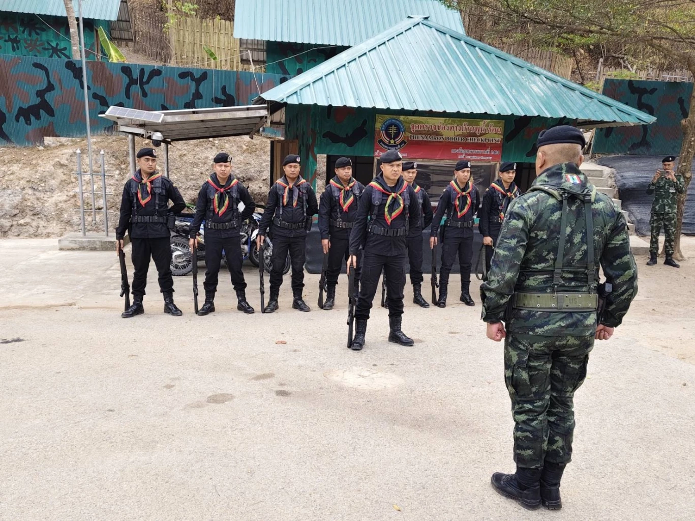 2 บิ๊กทหารชายแดน"ไทย-เมียนมา" สานสัมพันธ์ร่วมแก้ "คอลเซ็นเตอร์"