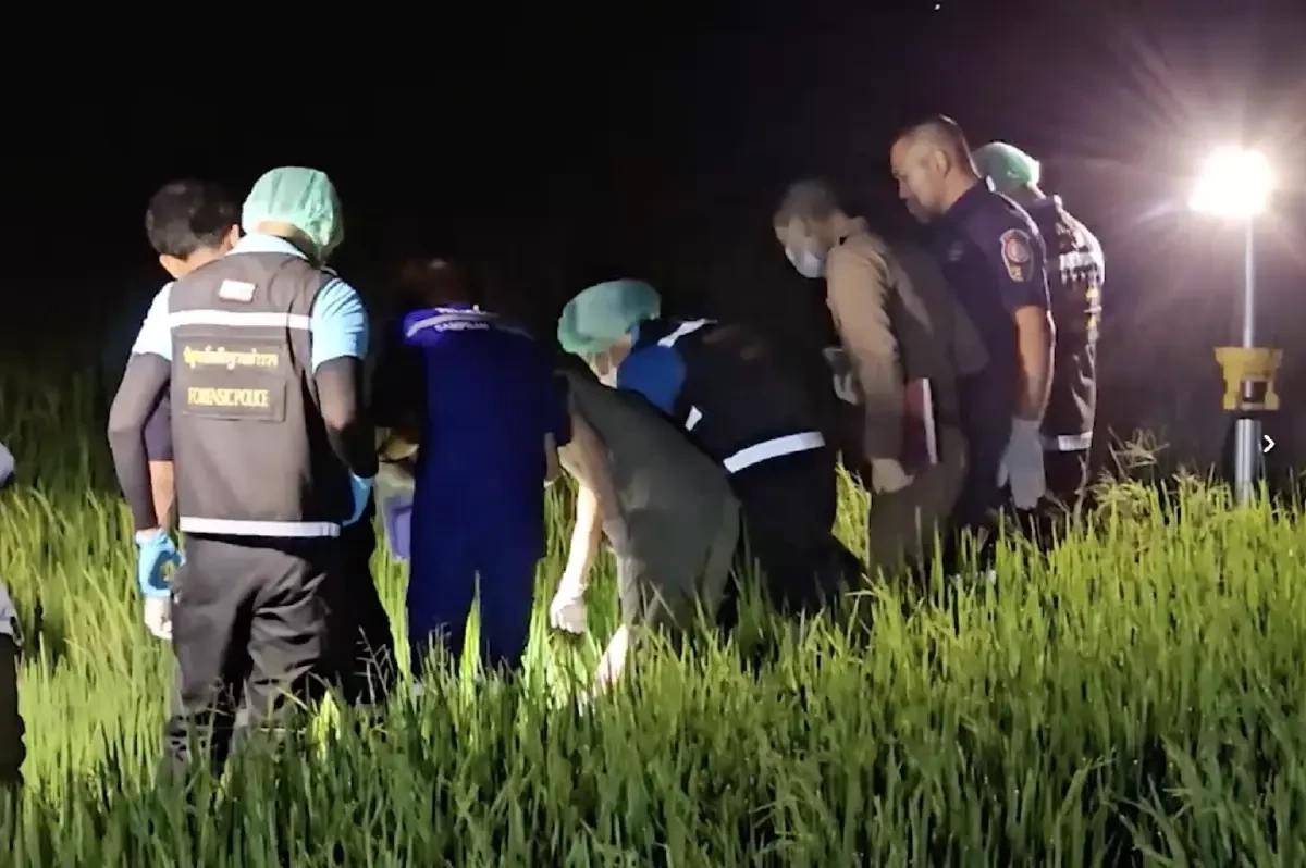 จับแล้วมือฆ่ารัดคอสาวใหญ่กลางทุ่งนา ที่แท้เป็นคนใกล้ตัว