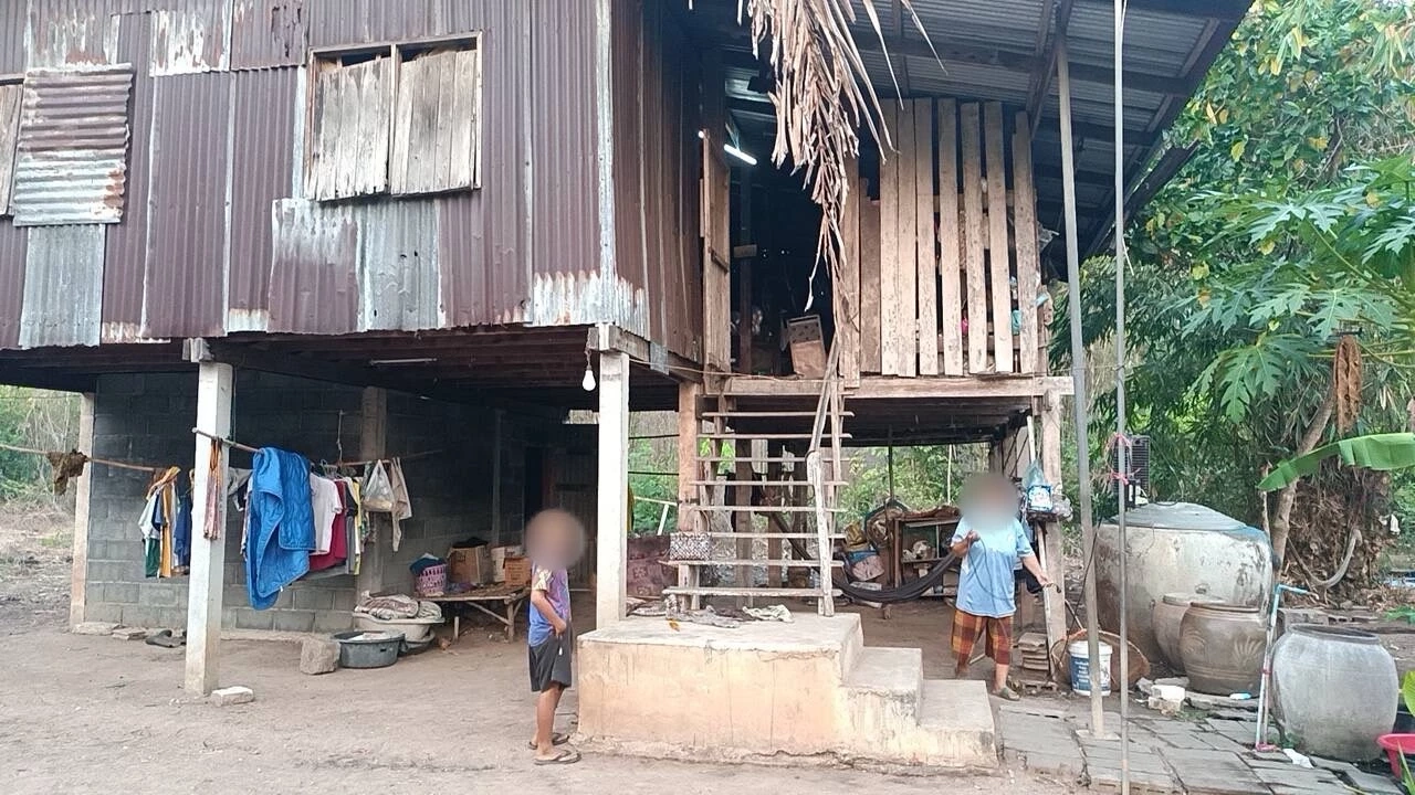 บ้านพักจุดเกิดเหตุ