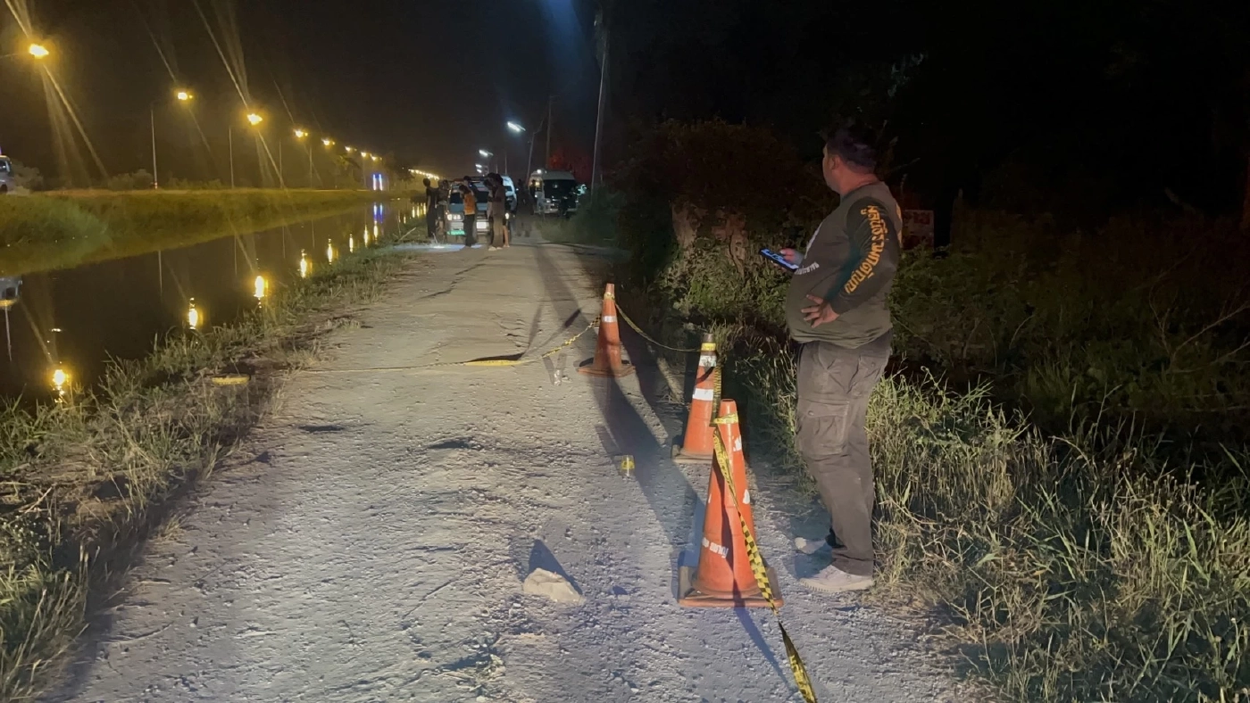 สยอง! ยิงหนุ่ม ตกคลองดับ ขณะตกปลา เพื่อนเผยสาเหตุปมสังหาร