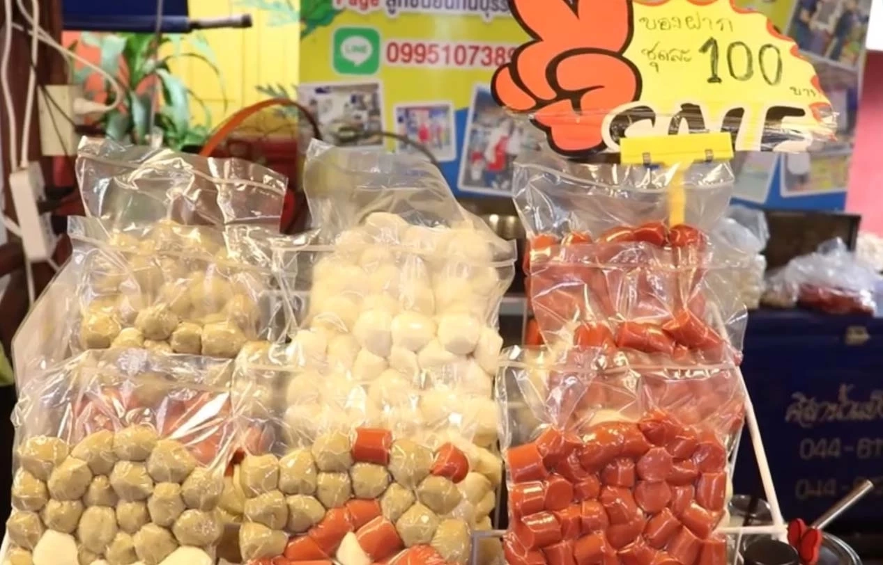 สุดอั้น! ปรับราคาลูกชิ้นยืนกินบุรีรัมย์ วอนลูกค้าเห็นใจ