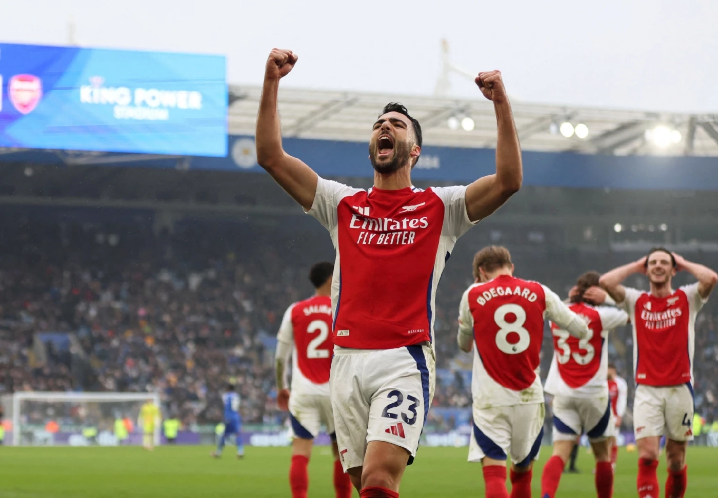 สรุปผล-ตารางคะแนนพรีเมียร์ลีก หลัง "อาร์เซน่อล, แมนซิตี้" คว้าชัย