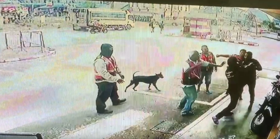 สังเวียนเดือด! บขส.กระบี่ ซัดกันนัว อดีตนักมวยดัง -รปภ.-วิน จยย.