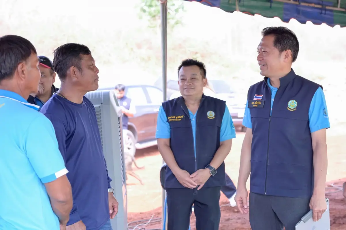 รองเดชฯ เยือนถิ่นกาญจน์ ขับเคลื่อนงานบริหารจัดการน้ำ/พัฒนาแหล่งน้ำ