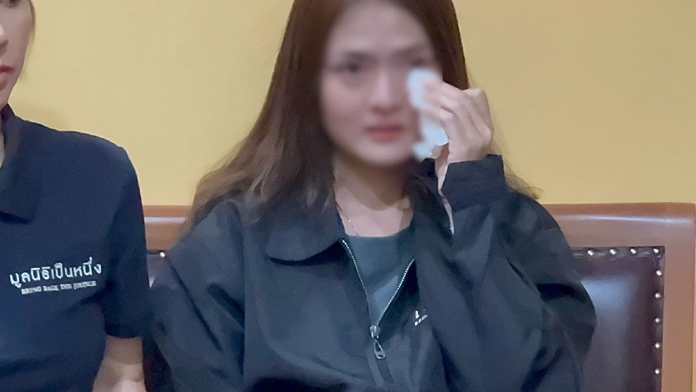 สาวสวย เมียสิบเอกร่ำไห้ ร้องกลาโหม ถูกซ้อม-แย่งลูก