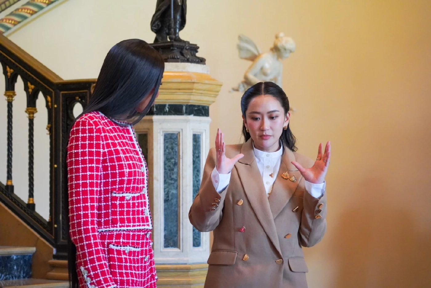 "นายกฯอิ๊งค์"  เปิดทำเนียบต้อนรับ “นาโอมิ แคมป์เบลล์” นางแบบดังระดับโลก