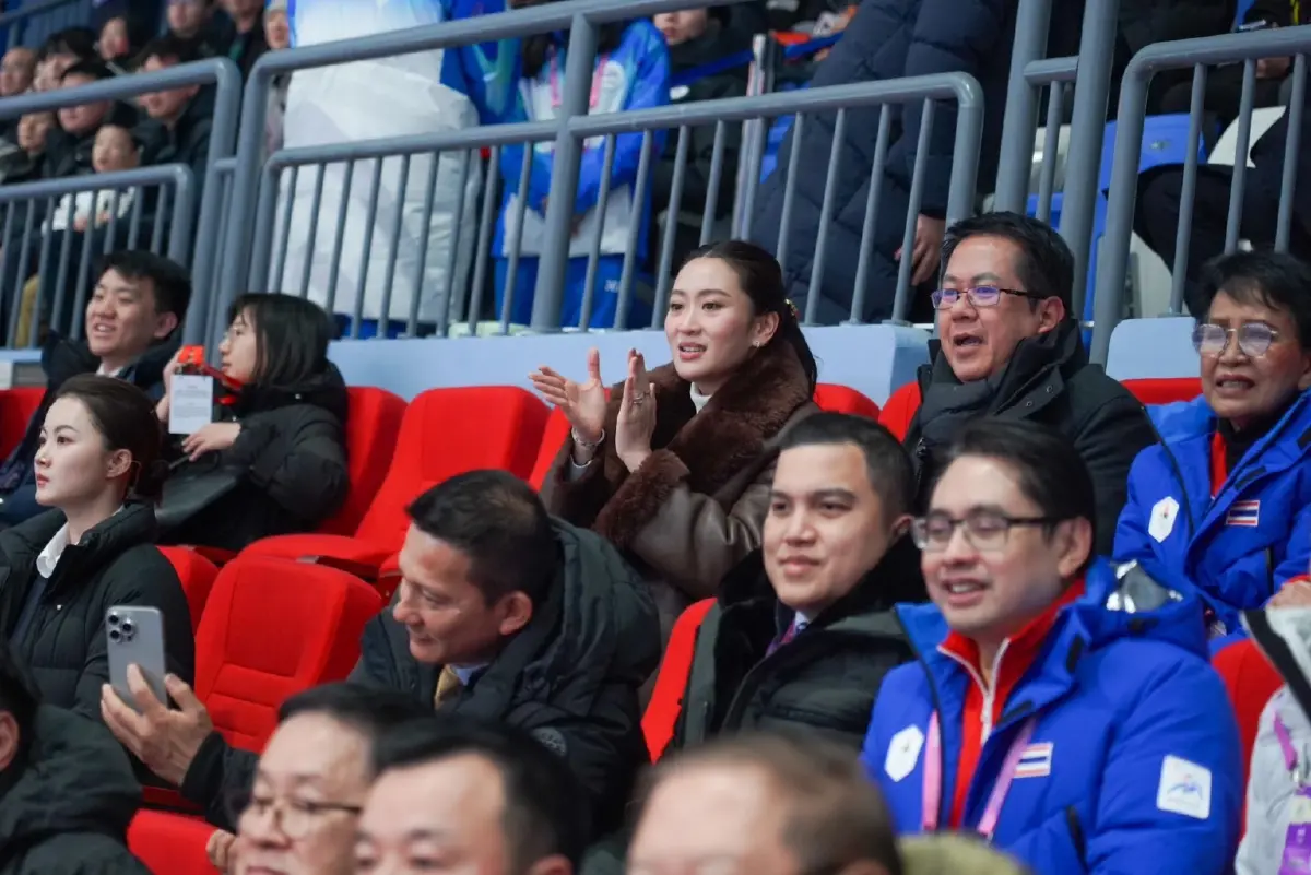 เกาะขอบสนาม! นายกฯ เชียร์ไทยสู้ศึก เอเชียนเกมส์ฤดูหนาว (มีคลิป)