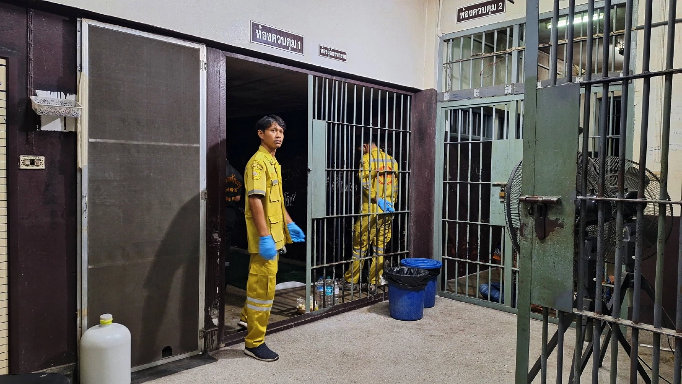 สลด! ช่างรับเหมาต่อเติมบ้าน ปลิดชีพตัวเองในห้องขังโรงพัก