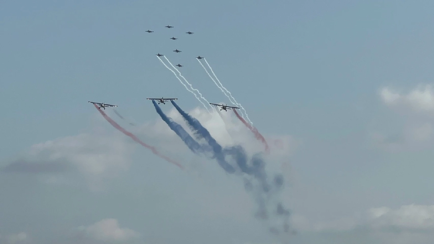 เครื่องบินกริพเพน ซ้อมบินแสดงสมรรถนะครั้งแรก ครบรอบ 88 ปีทัพฟ้า